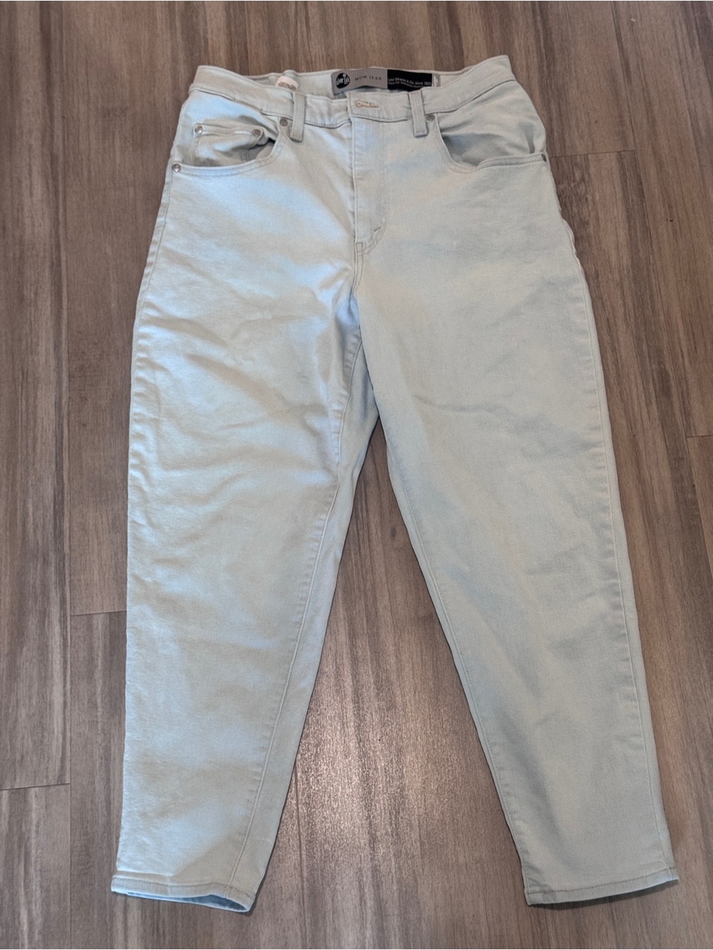 Levi’s SilverTab Mom Jeans Light Wash High Rise Sz 31